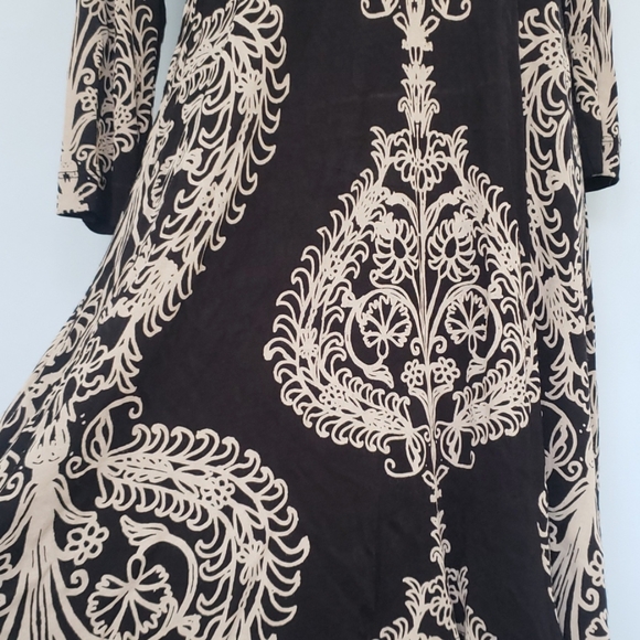 Free People Black Floral Print Dress - Picture 3 of 7